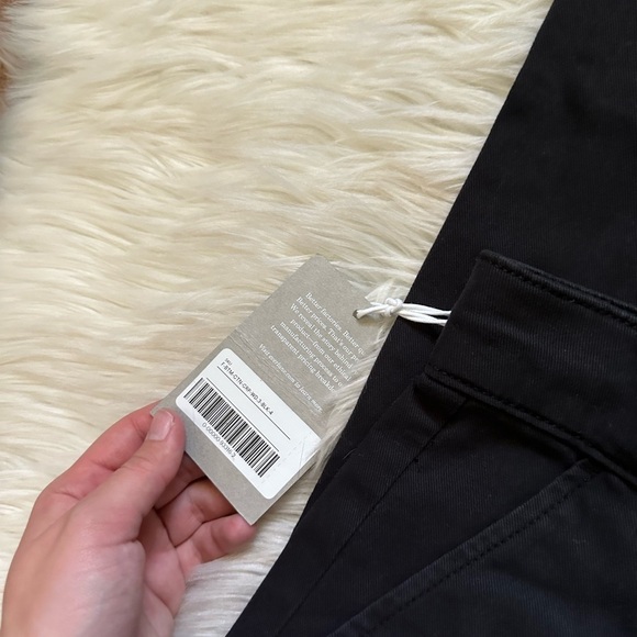 EVERLANE The Organic Wide Leg Pant In Black - Picture 6 of 8